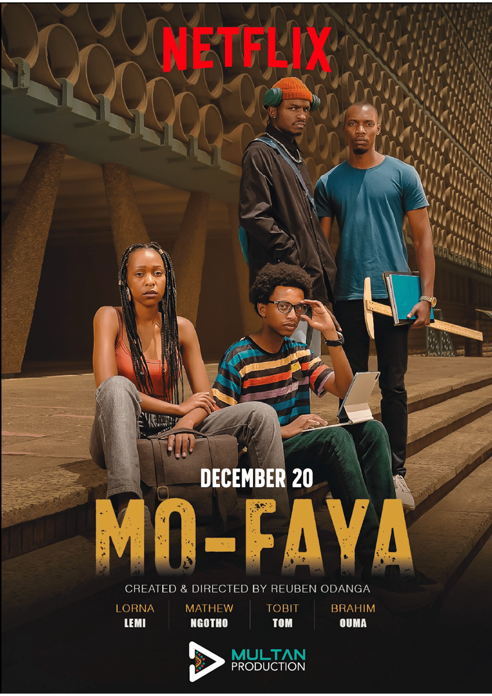 Reuben Odanga’s new series Mo-Faya set to premiere on Netflix