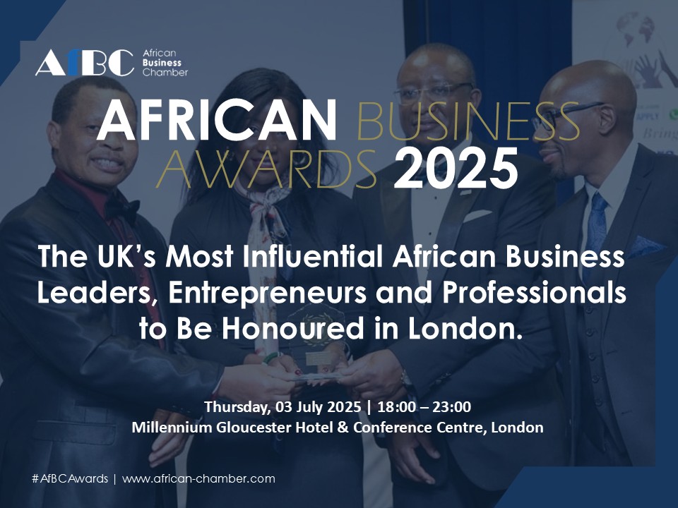 London to Welcome the 2025 African Business Awards & Gala Dinner