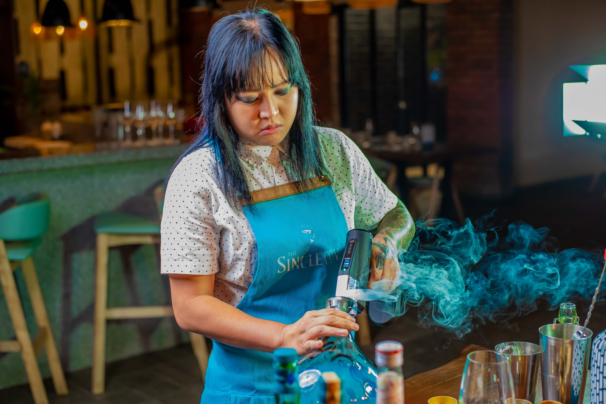 Kenya’s Rockstar Bartender Angeliqua Rivera shining in male dominated industry
