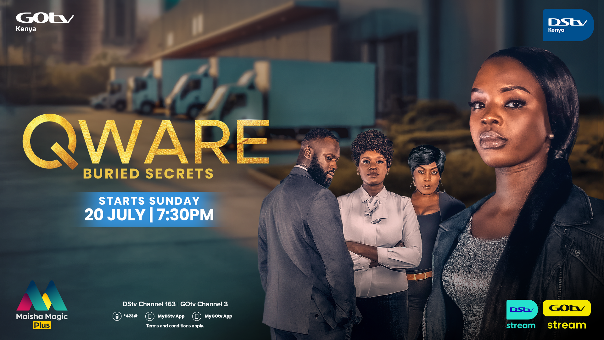 Maisha Magic Plus unveils ‘Qware’ a new drama-thriller