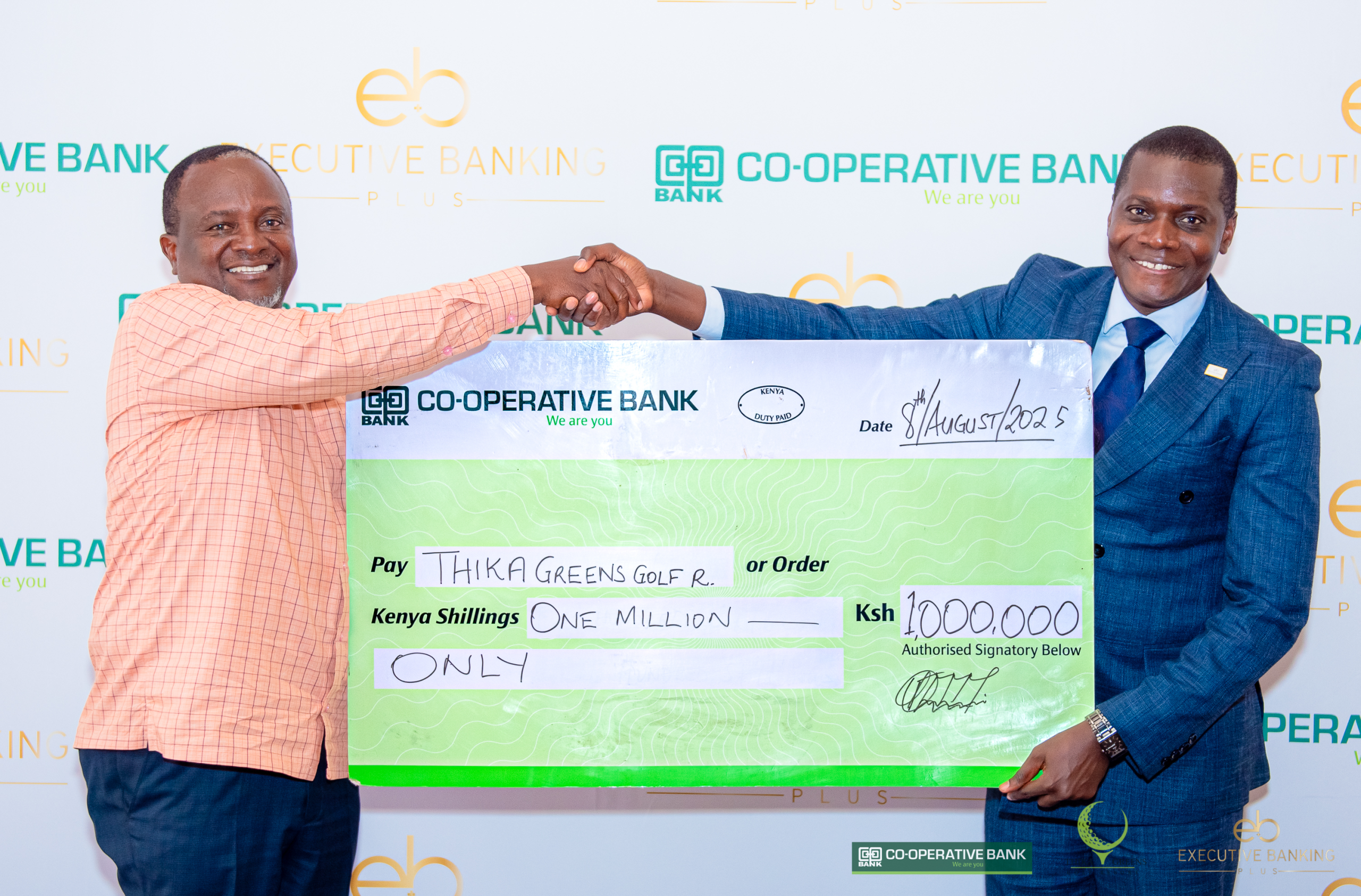 Co-op Bank Commits Ksh 1 Million to the Inter-Counties Golf Series